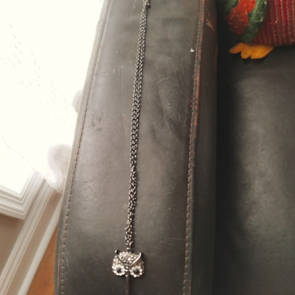 18 inch,owl key necklace,unique boho, hippie,chic